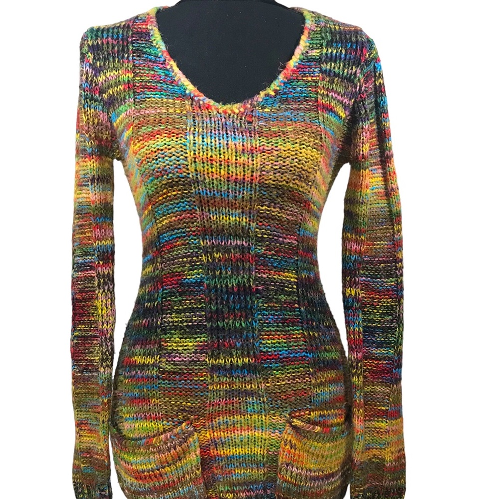knitted bodycon sweater.